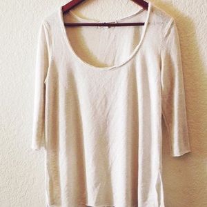 Project Social T 🖤 -  scoop neck tee.